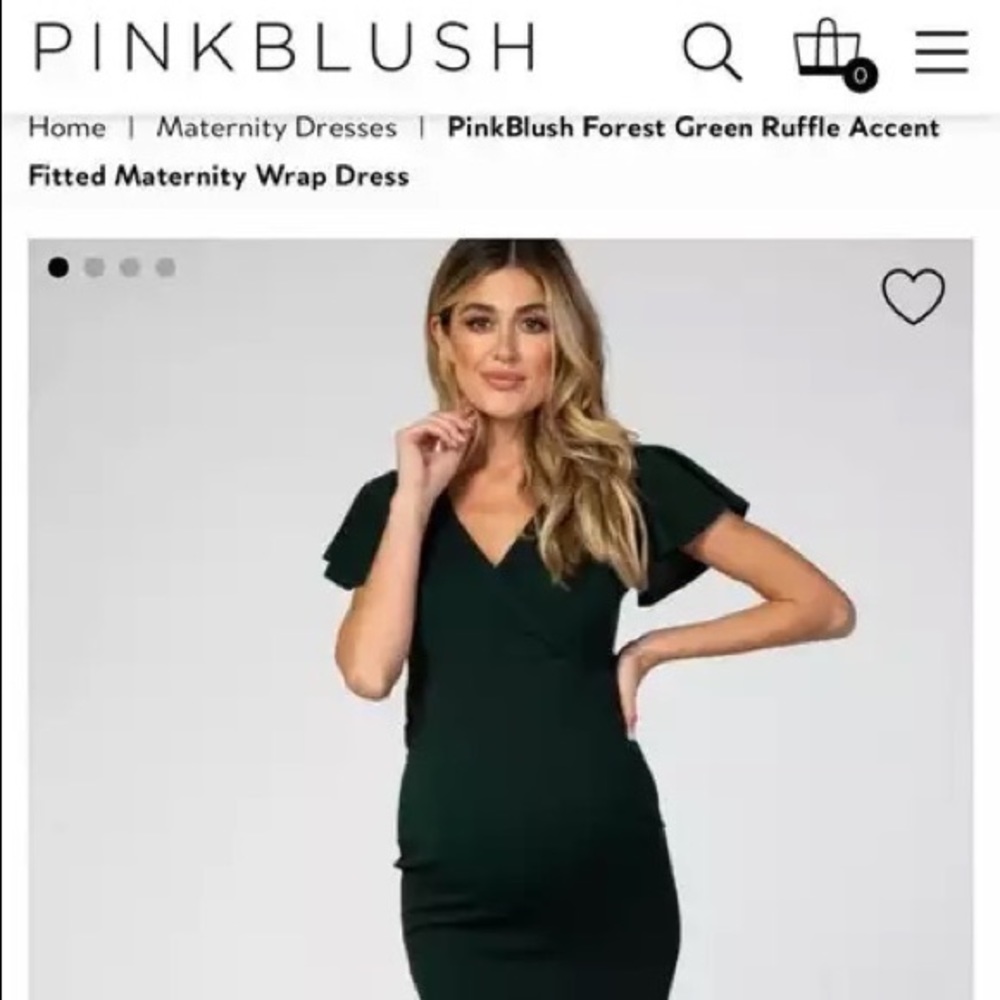 PinkBlush Maternity online boutique
Worn Once, also fits as a nonmaternity dress